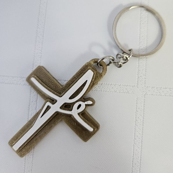 Chaveiros Fé Na Cruz Lembrancinha Religiosa Igreja batizado dia especial Pode ser Personalizado Cristão Kits