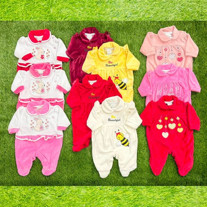 Macacão parar Bebê Prematuro Feminino em plush quentinho, Macacão para  bebê reborn menina, enxoval, conforto do bebê