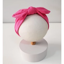 Turbante de malha para bebê com lacinho – Didue [Linha Premium]