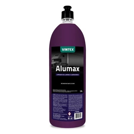 ALUMAX 1,5L VONIXX DESINCRUSTRANTE LIMPADOR DE ALUMINIO E CARROCERIAS ROXINHO