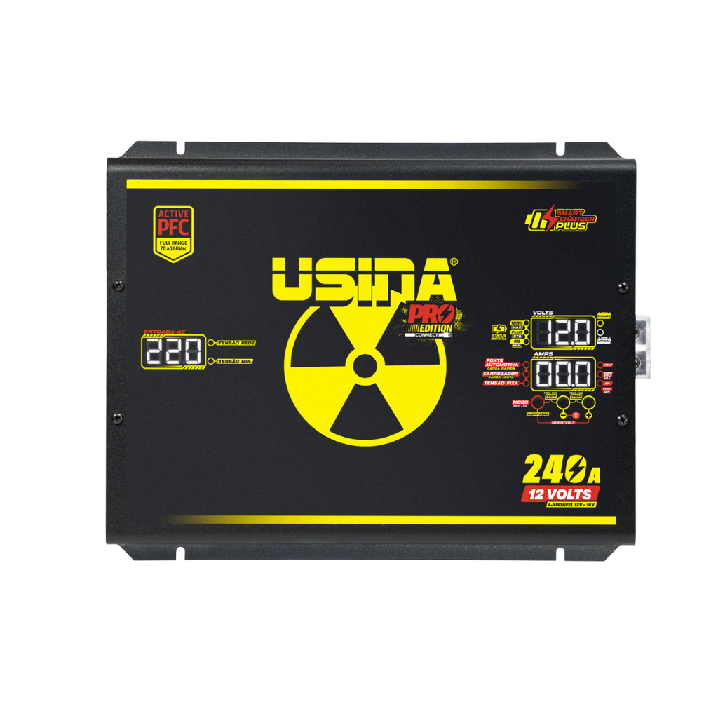 Usina Pro Connect Fonte Automotiva 12V 240A Sistema PFC – Alta Performance