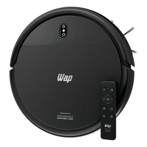 Robô Aspirador 3 em 1 WAP ROBOT W310 Com Base Carregadora Bivolt