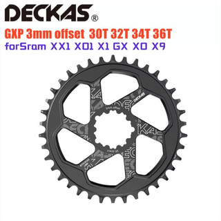 Deckas 3mm Offset Bicicleta MTB Mountain Bike 30t 32t 34t 38t Coroa Forsram xx1 xo1 x1 xo x9