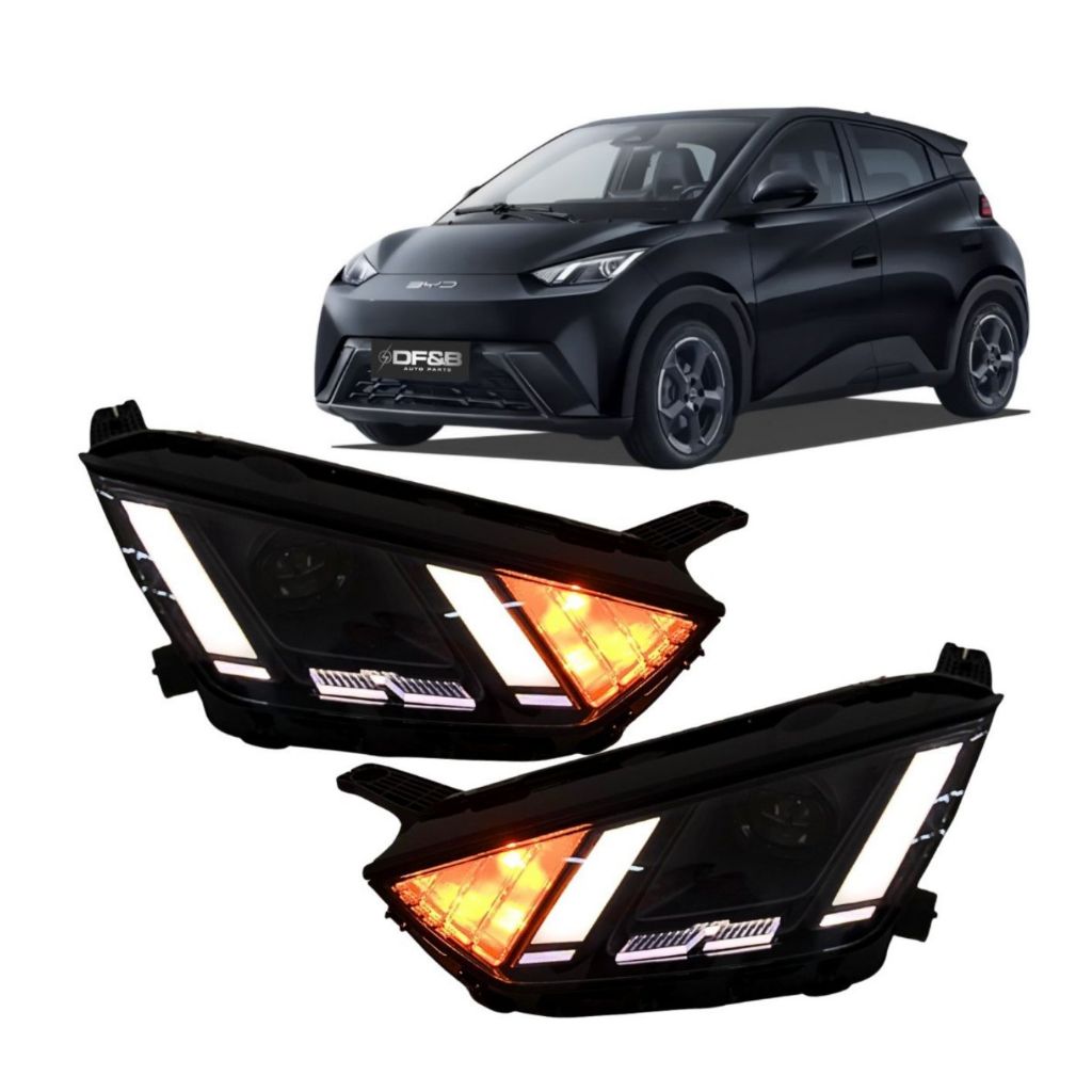 Par Farol Dianteiro Led Byd Mini Dolphin 2024 2025 Redondo