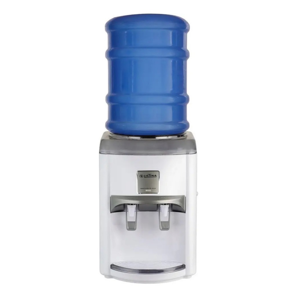 BEBEDOURO DE ÁGUA NATURAL GELADA LATINA BR355 BRANCO