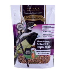 Nutripássaros - Alimento para Coleira e Papa Capim - Torneio - 500g