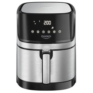 Fritadeira Air Fryer Dako 5 Litros - Painel Digital | 127V - 1700W | 8 Programas Automáticos