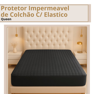 Protetor Impermeavel de Colchão Queen com Elastico em Toda Volta