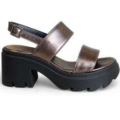 Sandália Feminina Tratorada Plataforma Opem Boot Flatform Maciez e Conforto para Seus Pés Ótima Para o Dia Dia