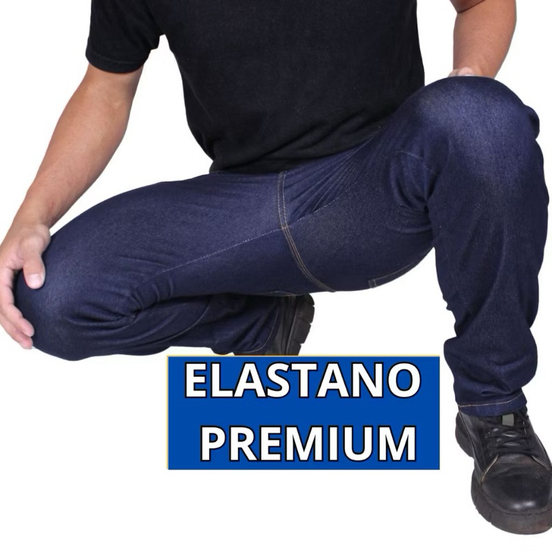 Calça Jeans masculina Para Trabalho Reforçada com Laycra Promoção ( envio imediato )