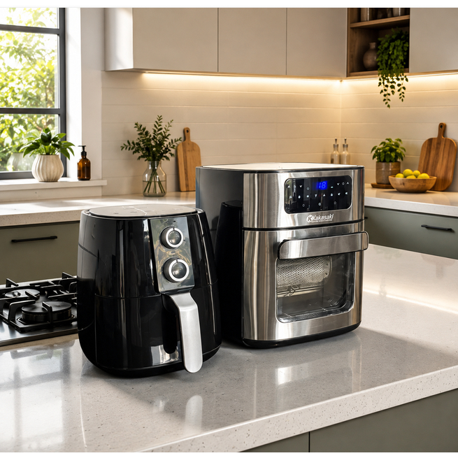 Fritadeira Eletrica Airfryer Oven Sem Óleo Digital 1700w 12l Antiaderente 360 - Fritadeira 3,8L