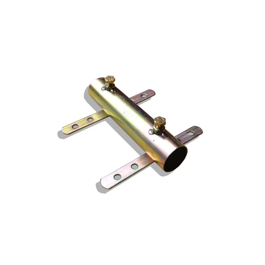 SUPORTE PARA MASTRO ANTENA PREGAR 3/4” DUPLO LEVE 12x18x
