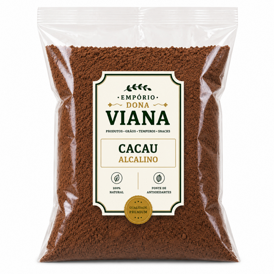 Cacau Em Pó Alcalino 100% Qualidade Premium