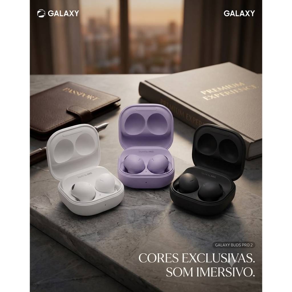 Fones sam galaxy buds fones coloridos