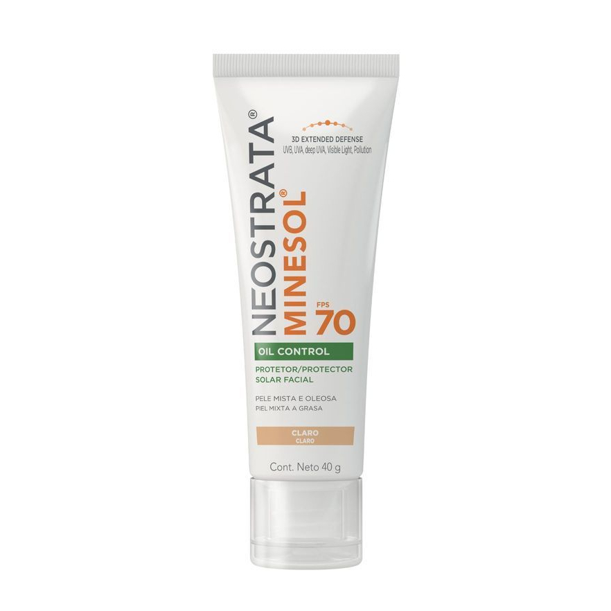 Protetor Solar Facial NEOSTRATA® MINESOL® Oil Control Claro FPS 70, 40g