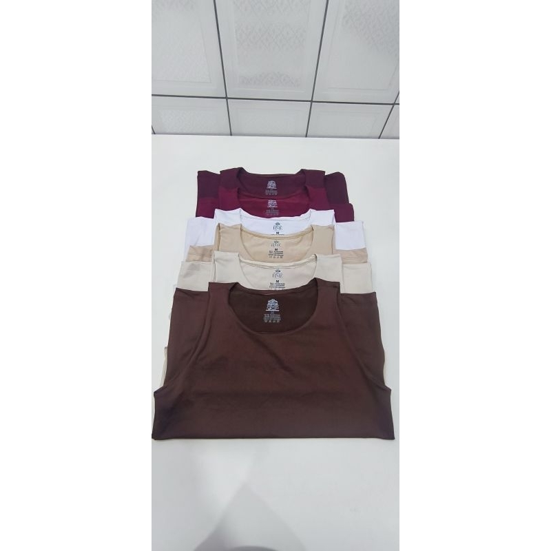 Regata Feminina Canelada Algodão com Elastano - Conforto e Versatilidade em 6 Cores