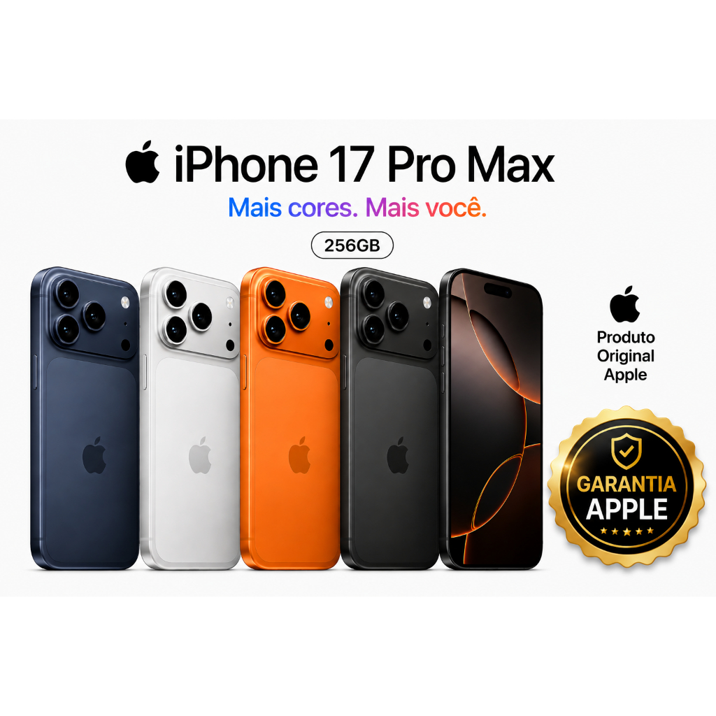 iPhone 17 Pro Max 256GB 5G E-SIM