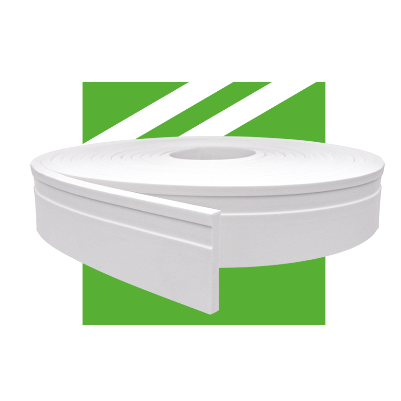 Rodapé Moldura Autocolante Flexível EVA 5cm - 10 Metros RP16