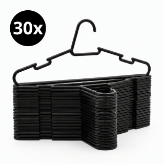 30 unidades cabide redondo resistente adulto - Kaziva