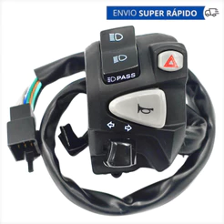 Punho Chave de Luz Com Lampejador Honda Cg Titan Fan Start 125 150 160 2014 A 2023 Modelo Nc 750 Cb 650