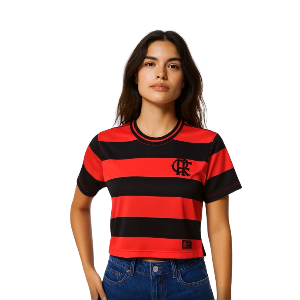 Cropped Flamengo Listrado Coimbra 34032