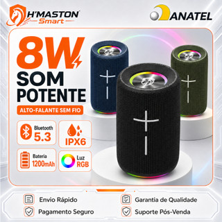 H'MASTON TN20 Caixinha De Som Bluetooth Caixa Som Caixa De Som Pequena Caixa Bluetooth Caixa De Som Bluetooth Pequena