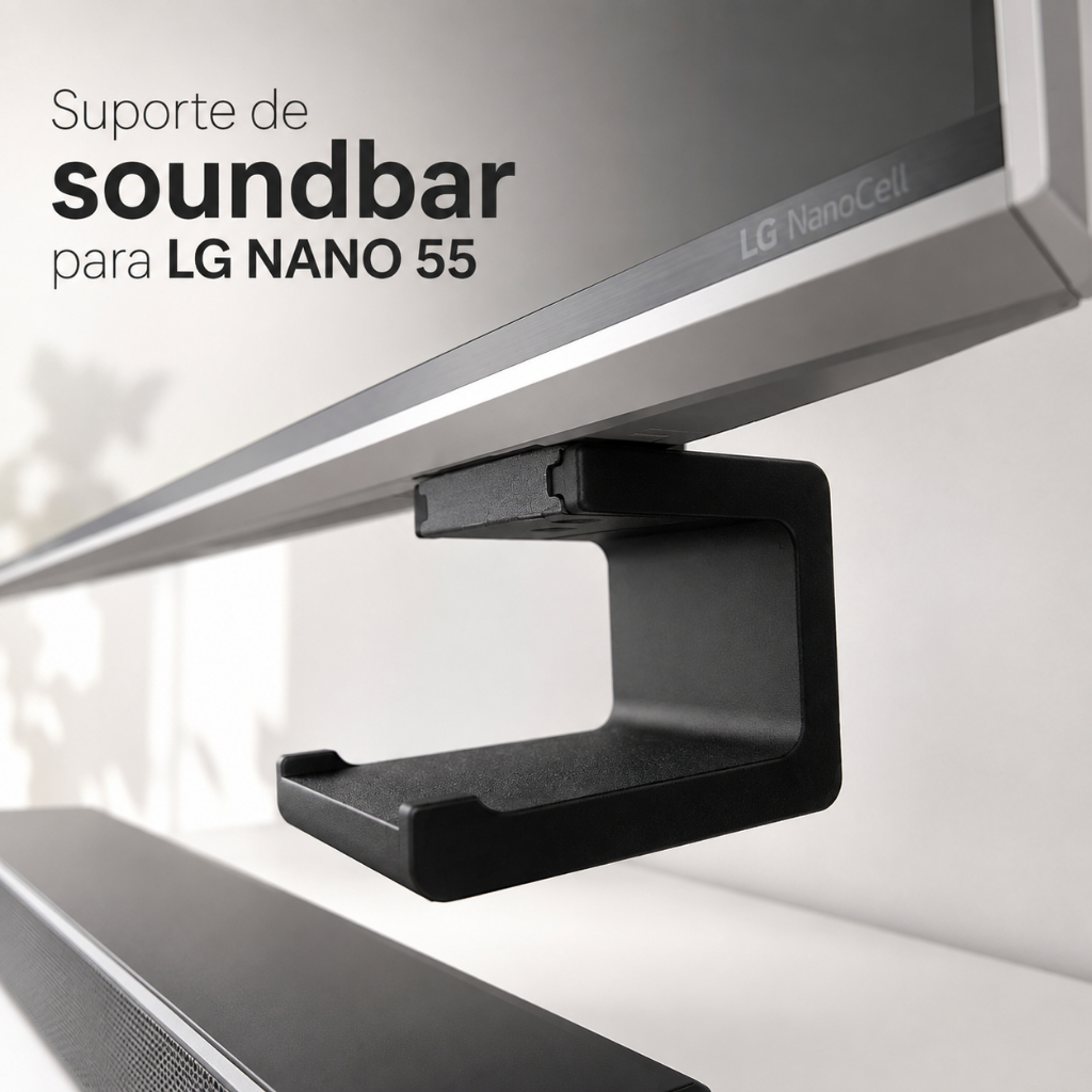Suporte de soundbar para LG NANO 55