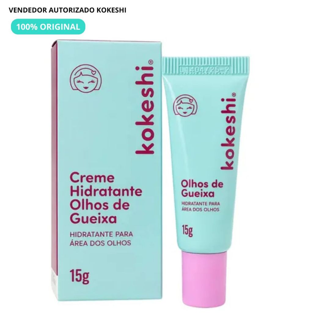 Hidratante Renovador para Area dos Olhos - Olhos de Gueixa Kokeshi
