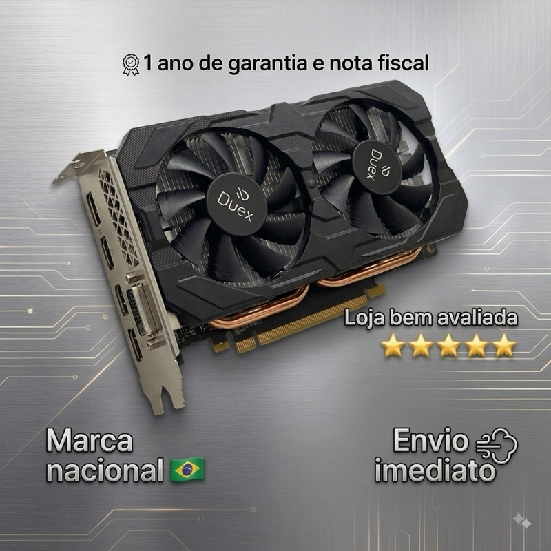 Placa de vídeo RX 580 8GB GDDR5 256bits