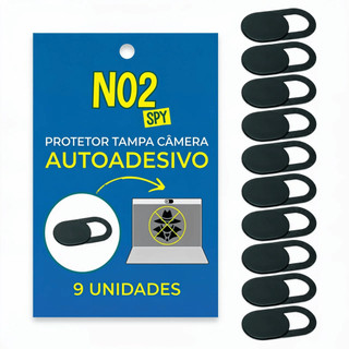 Webcam Cover Protetor Câmera Anti Espionagem NO2Problems Ultra Fino Discreto Autoadesivo…