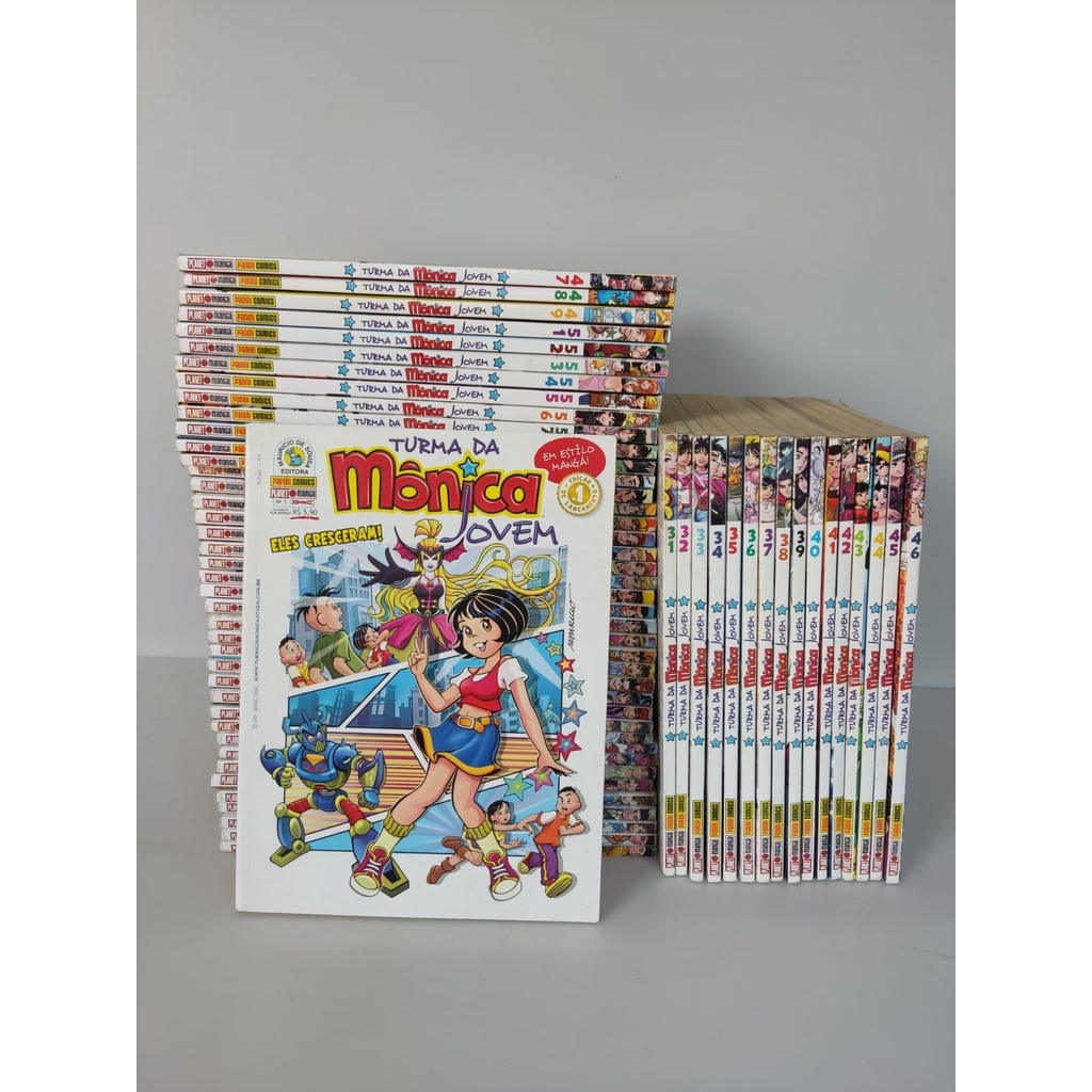 Revistas Turma da Mônica Luluzinha Jovem Gibi Manga Anime Chico Bento Original