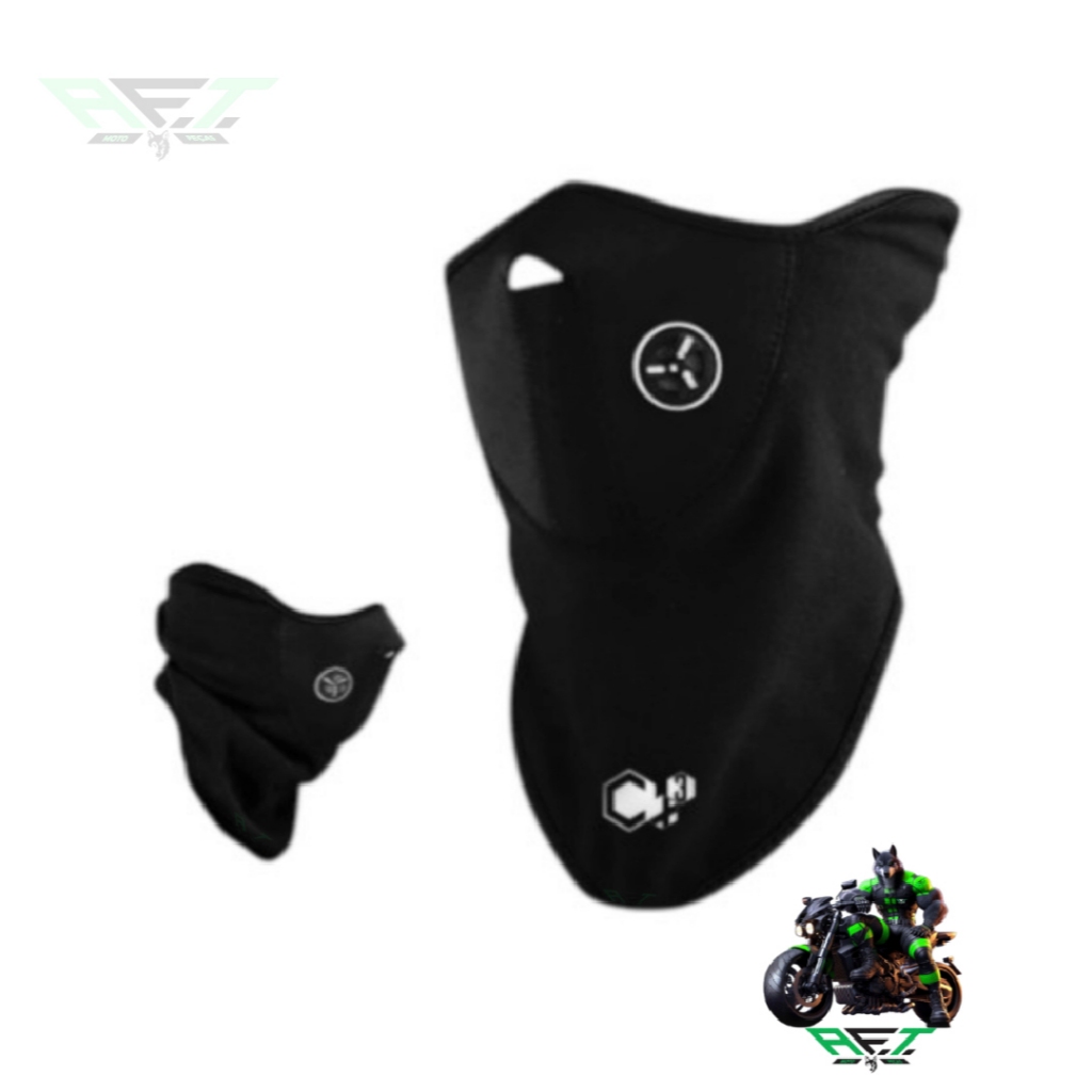 Máscara Facial Balaclava de Neoprene Proteção Moto Motoqueiro Ciclista