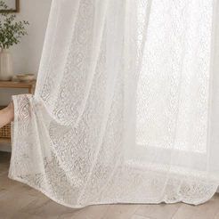 Cortina de Renda é Perfeita para qualquer Ambiente da sua Casa Medidas: 2,80 x 1,70 m