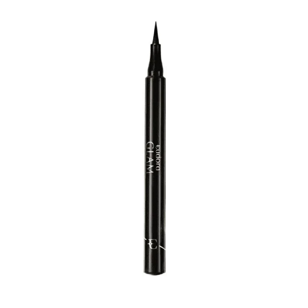 Glam Caneta Delineadora Preta, 1,6g Eudora Cor Preto Efeito Mate Fosco
