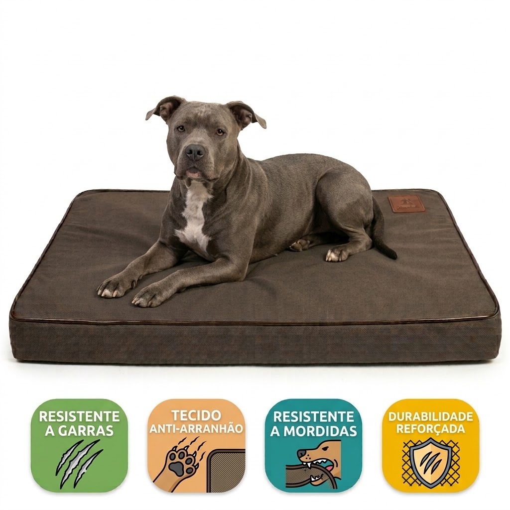 Cama Pet Ortopédica Impermeável Lavável