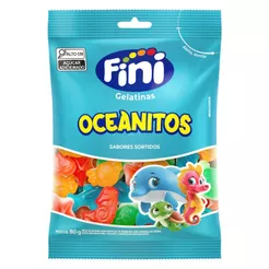 Fini Oceanitos 80g Bala de Gelatina