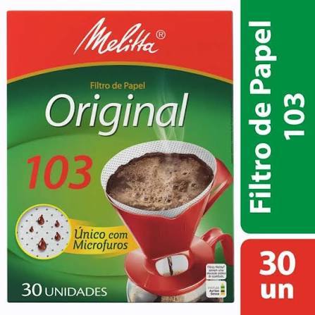 FILTRO PAPEL MELITTA 103 C/30 UN