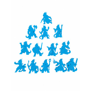Meeples Dragonborne - Classes - RPG - Board Games - KIT Meeples