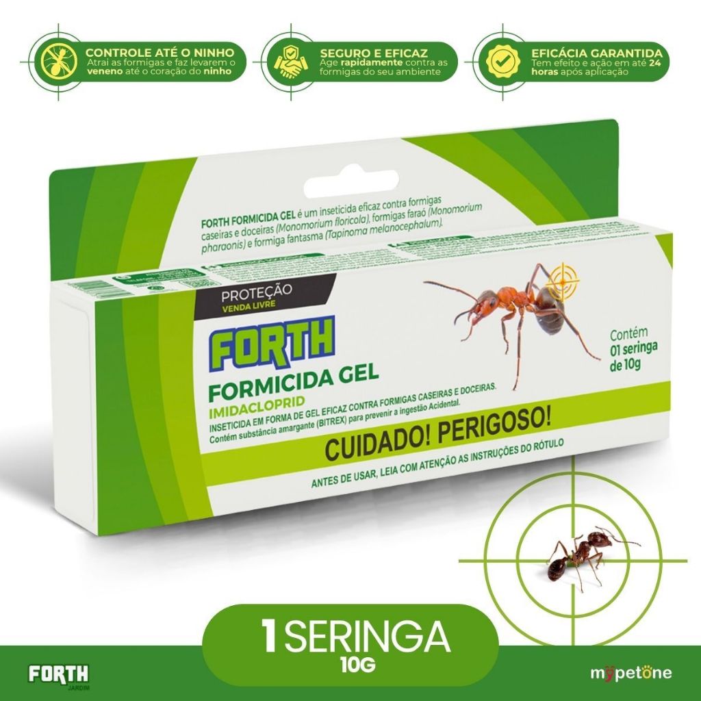 Forth em Gel para Formigas - 10 g