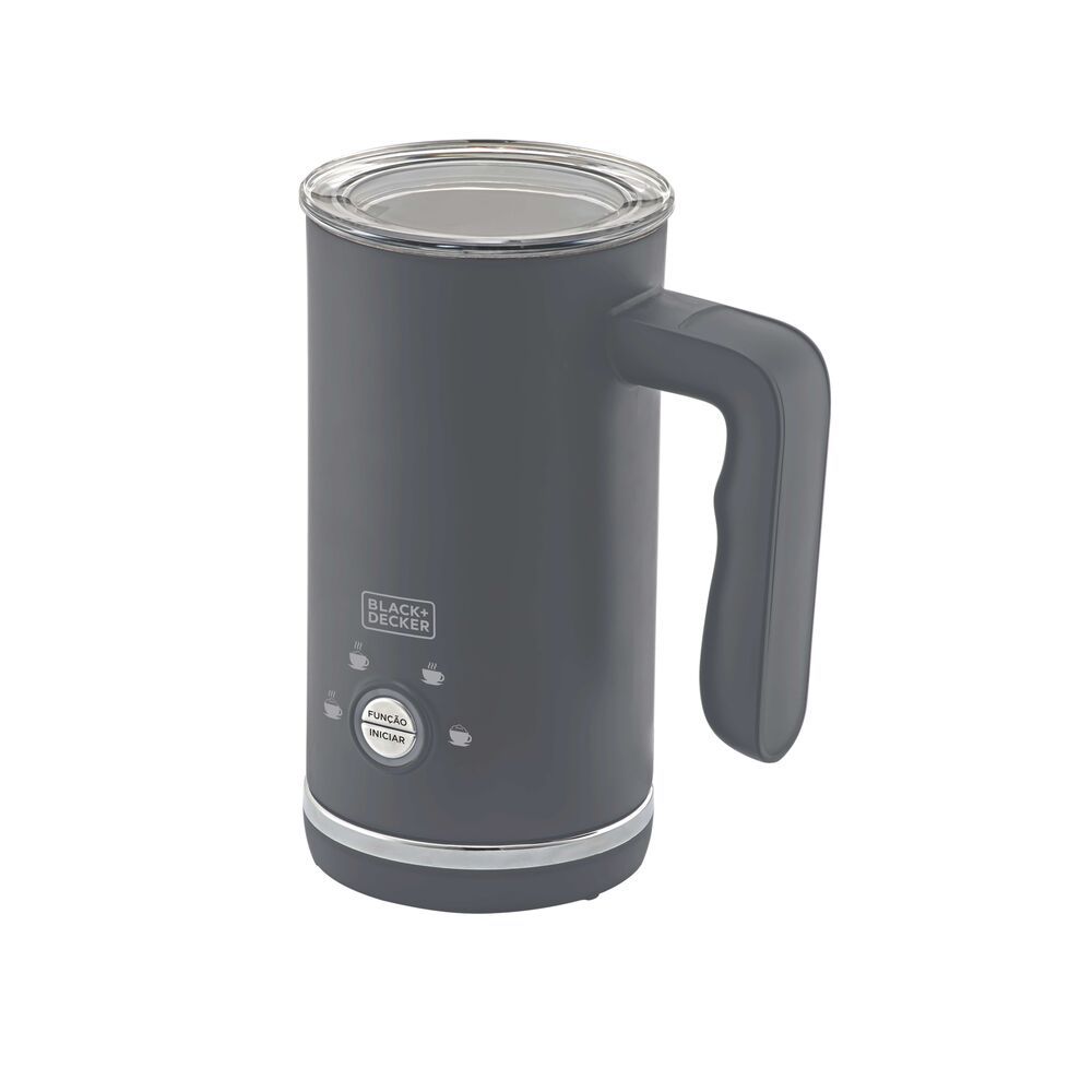 Espumador de Leite Black+Decker com 4 Funções e Base Aquecedora EL500