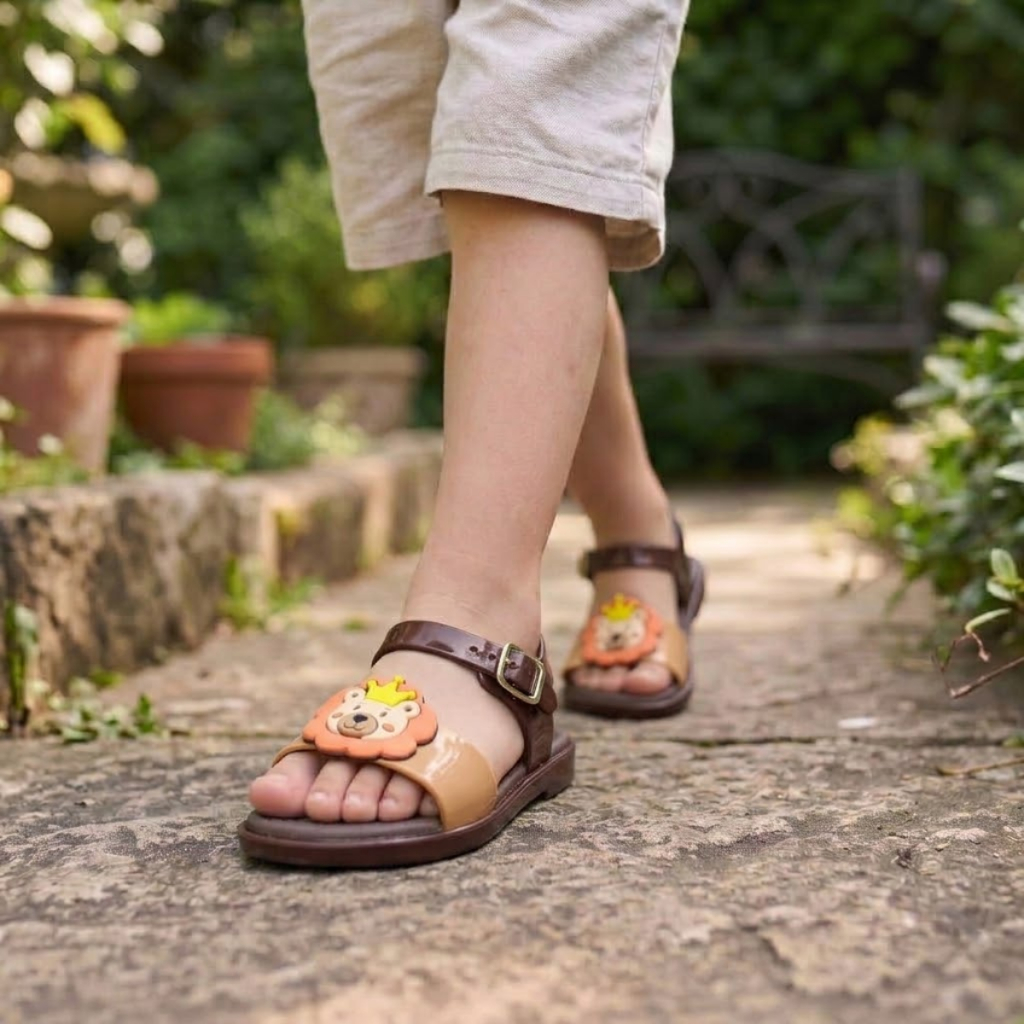 Sandália Infantil Masculina Antiderrapante Confortável Flexível E Resistente Para Meninos