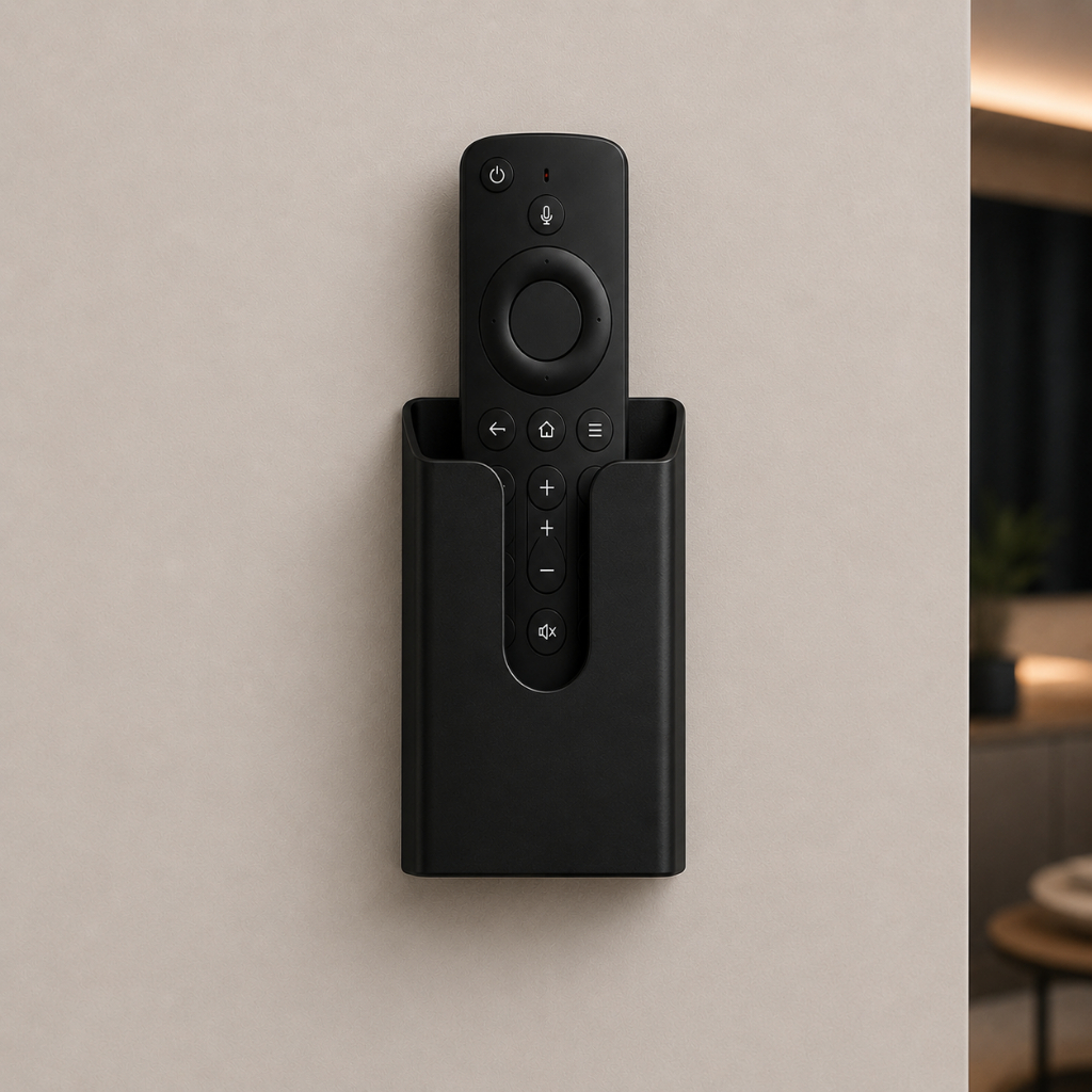 Suporte De Parede Para Controle Remoto TV Ar Condicionado Porta Controle Organizador