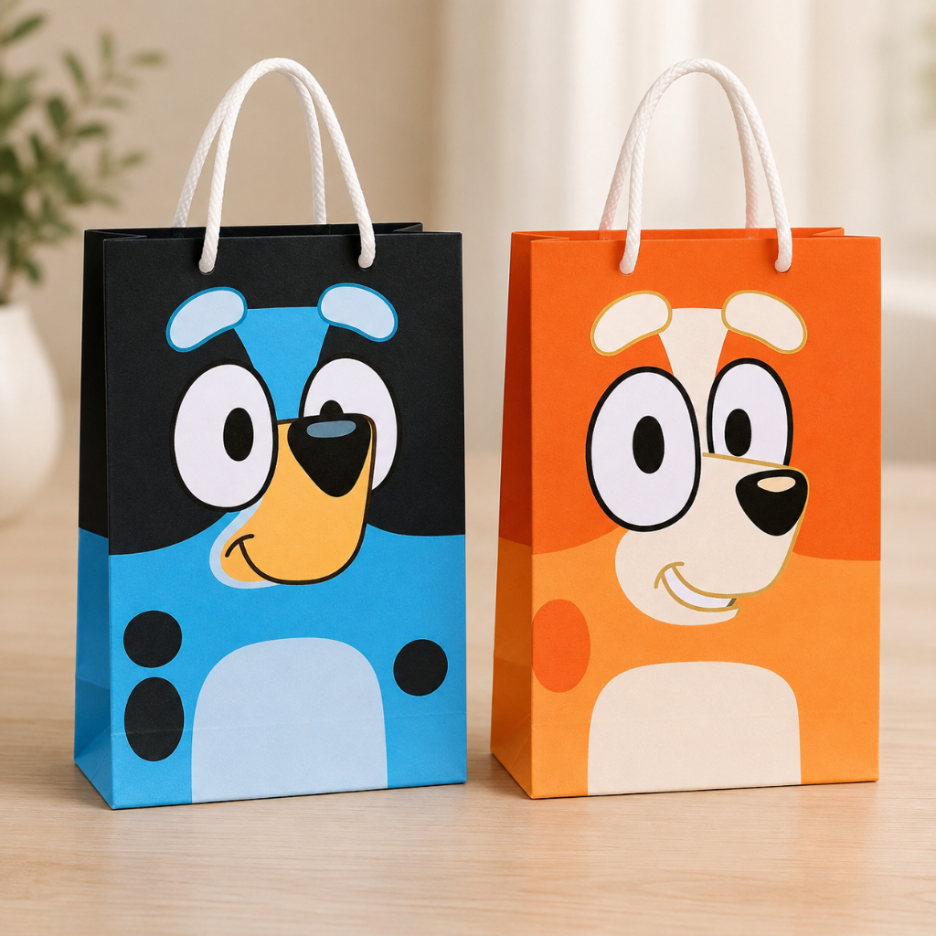 Sacolinha Personalizada Bluey e Bingo | Já montadas | Lembrancinhas | Festa infantil | Aniversário