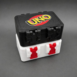 Caixa Box para Uno Baralho Case Jogo Uno Box Proteção Organizador