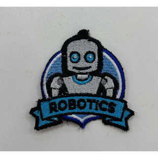 Patch Bordado Termocolante Robótica — Alta Qualidade e Fácil Aplicação