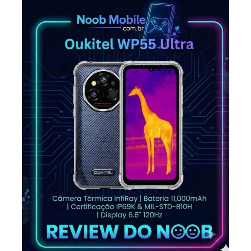 Celular Oukitel Wp55 Ultra 512gb/36gb 11.000mah 5g Prova d Agua +NFC — imagem 2 de 2