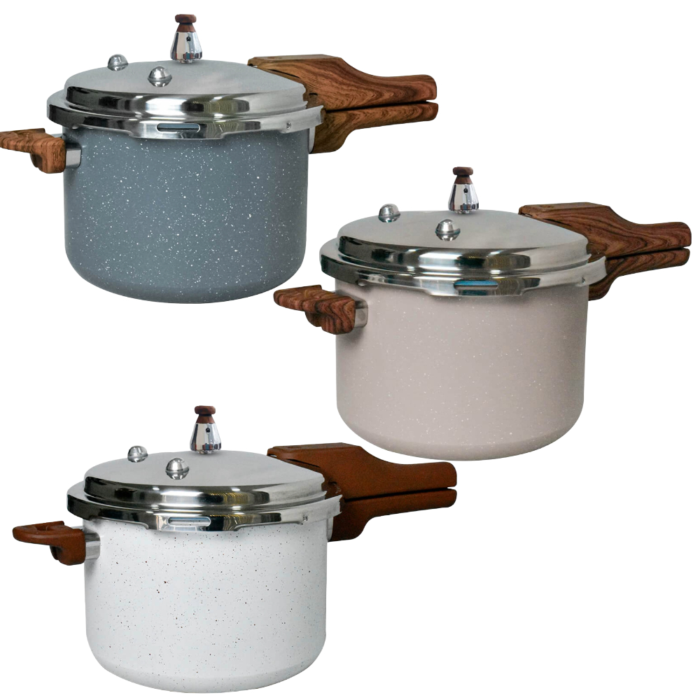 Panela de Pressão Antiaderente de Indução Revestimento Cerâmica 4,2L - Vista Home