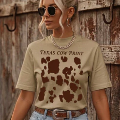 Blusa feminina estilosa camiseta T-shirt100%algodão cool descolada moda country cowgirl texas print