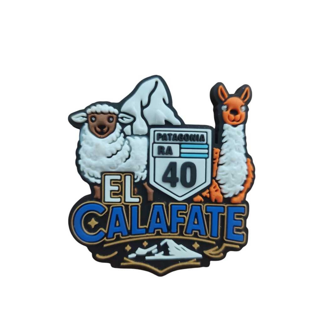 IMÃ DE GELADEIRA EMBORRACHADO EL CALAFATE  PATAGÔNIA ARGENTINA SOUVENIR