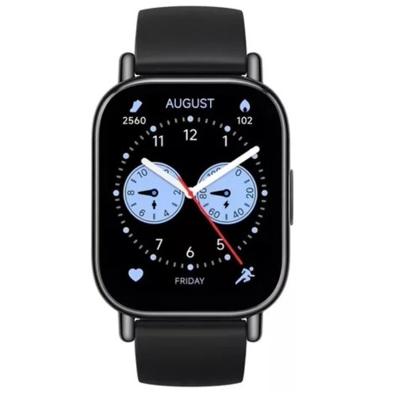 Smartwatch Redmi Watch 5 Lite com GPS e tela AMOLED de 1,96 Monitoramento de Saúde Android e iOS Preto